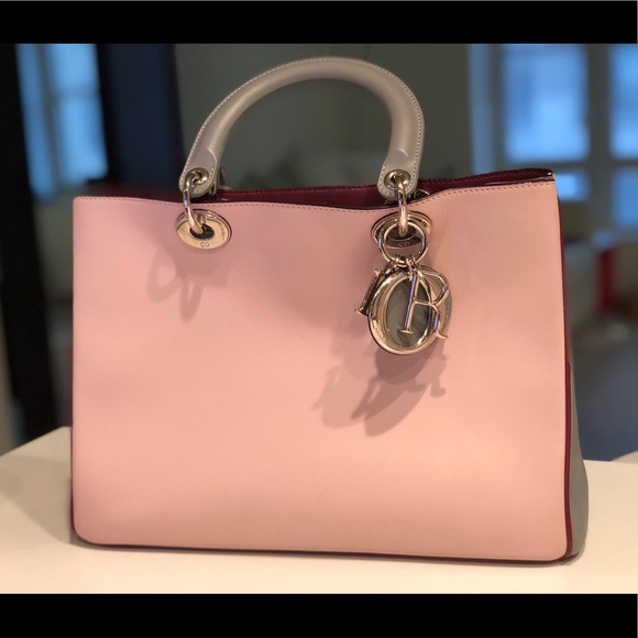 Christian Dior Smooth Lambskin Diorissimo Tote - Picture 1 of 5